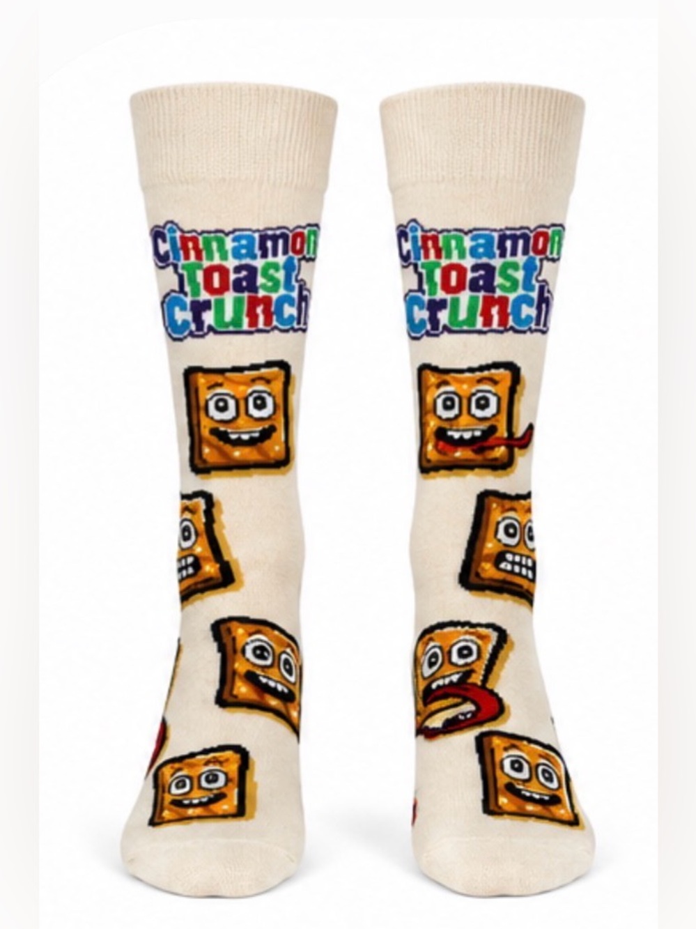 Cinnamon Toast Crunch Novelty Crew Socks Unisex